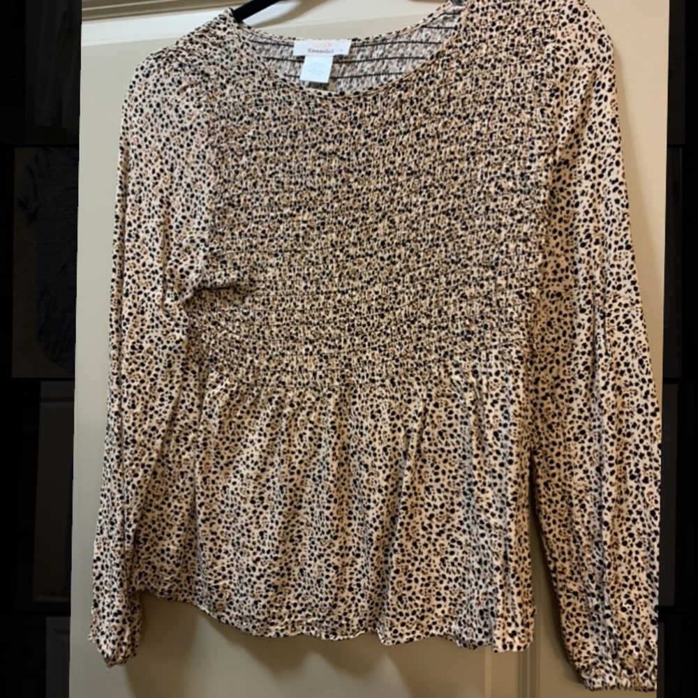 Cheetah long sleeve